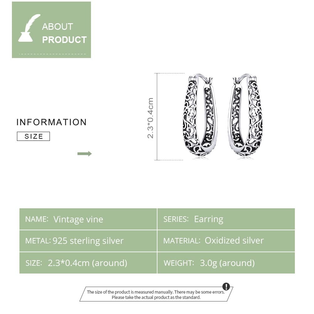 BISAER 925 Sterling Silver Hoop Earrings - 14K Gold Plated Hypoallergenic Jewelry Set for Women | Elegant Filigree Design for Everyday Wear, Parties & Gifts