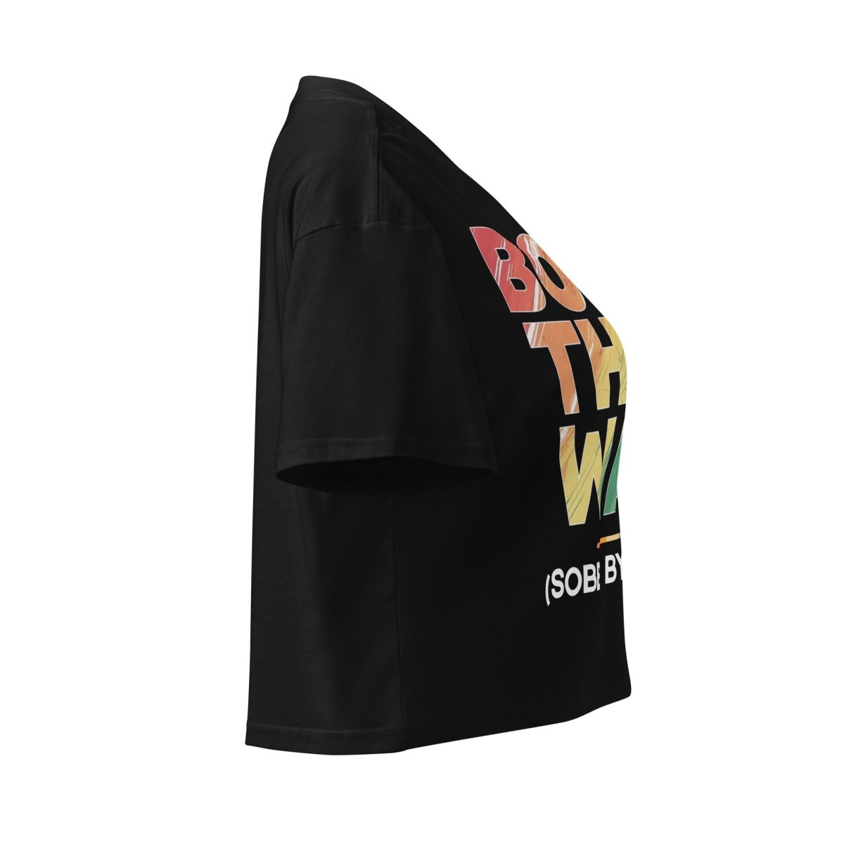 Born This Way (Sober by Choice) Pride Rainbow Women's Crop Top - LGBTQ+ Pride Month Outfit for Festivals & Parades