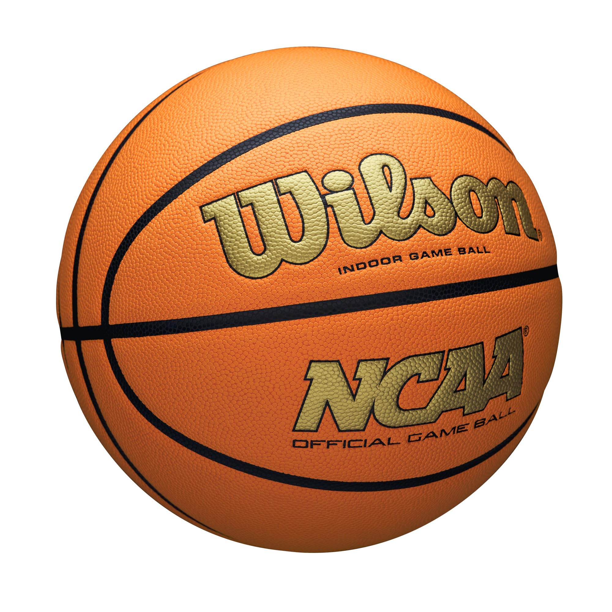 Wilson NCAA Evo NXT Official Indoor Game Basketball - Size 6 & 7 for Men & Women - Perfect for College Games, Gym Training & Competitive Play