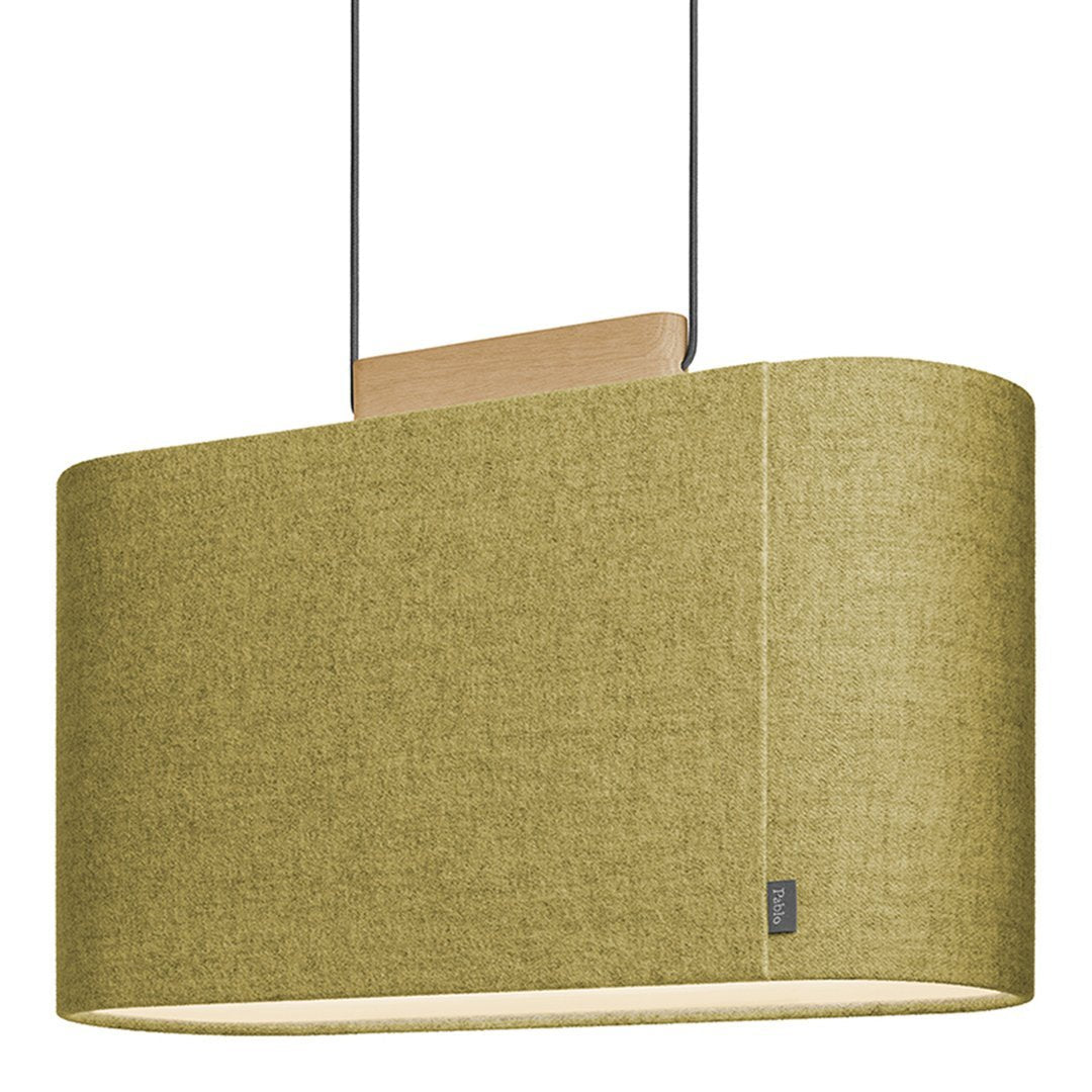 Brad Ascalon Belmont Pendant Pablo - Modern Minimalist Glass Pendant Light for Dining Room, Kitchen Island & Bedroom Lighting