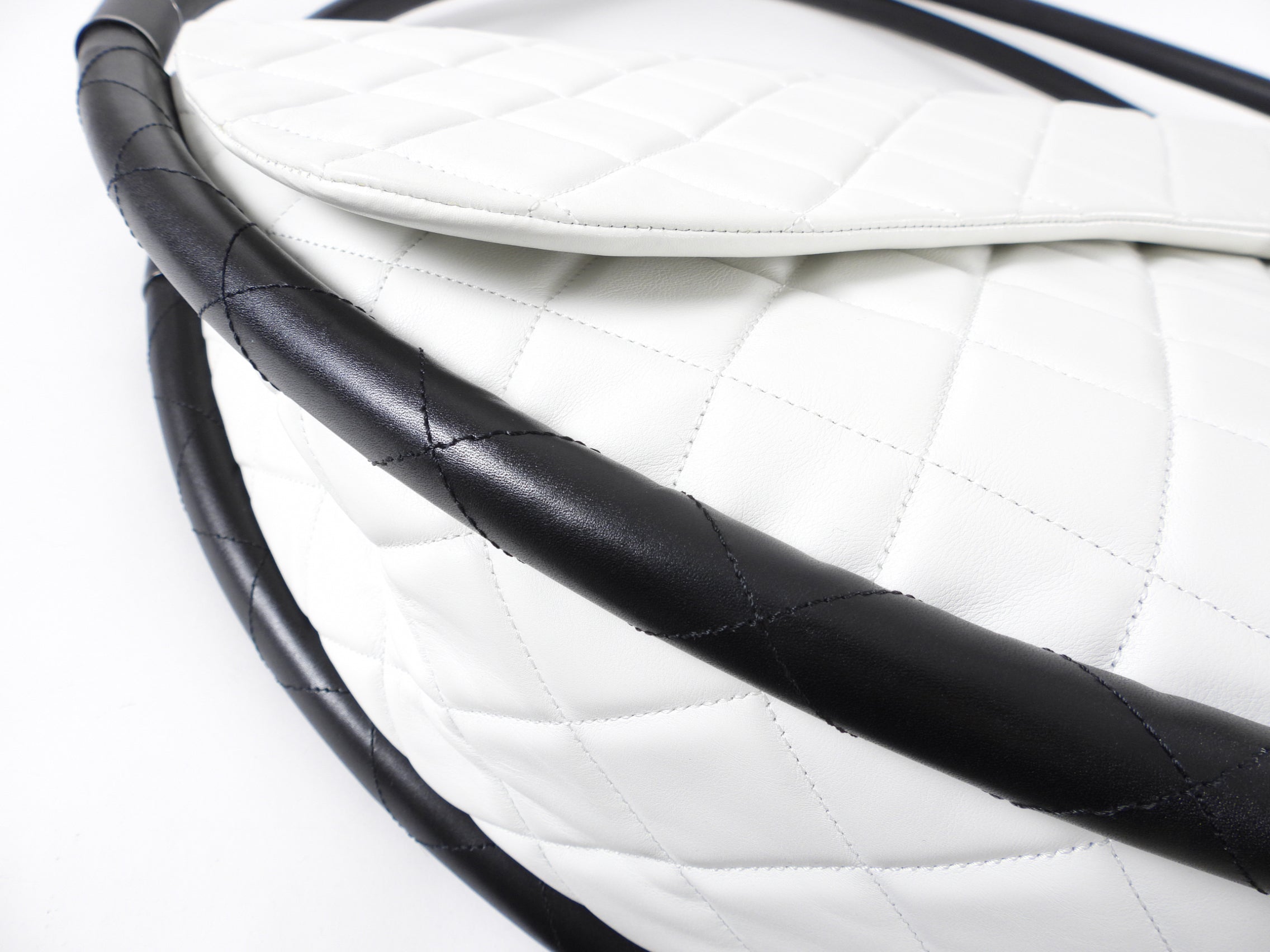 Chanel XL Runway Limited Edition Rare Hula Hoop Bag from SS2013 - Luxury Designer Shoulder Bag for Women, Fashion Statement Accessory for Parties, Events & Special Occasions