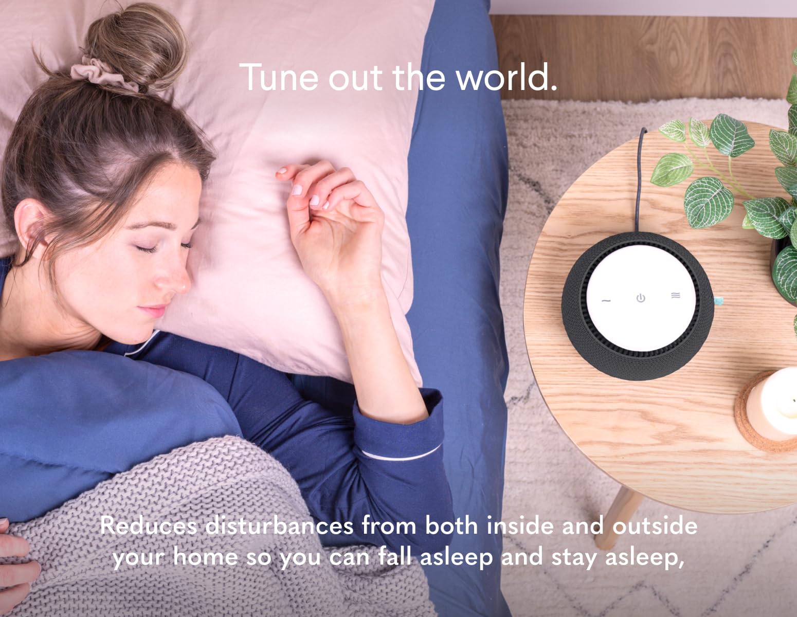 SNOOZ Original Charcoal White Noise Machine & SNOOZ Go Portable Sound Machine Bundle - Premium Sleep Aid for Home, Office & Travel | Noise Cancelling for Babies & Adults