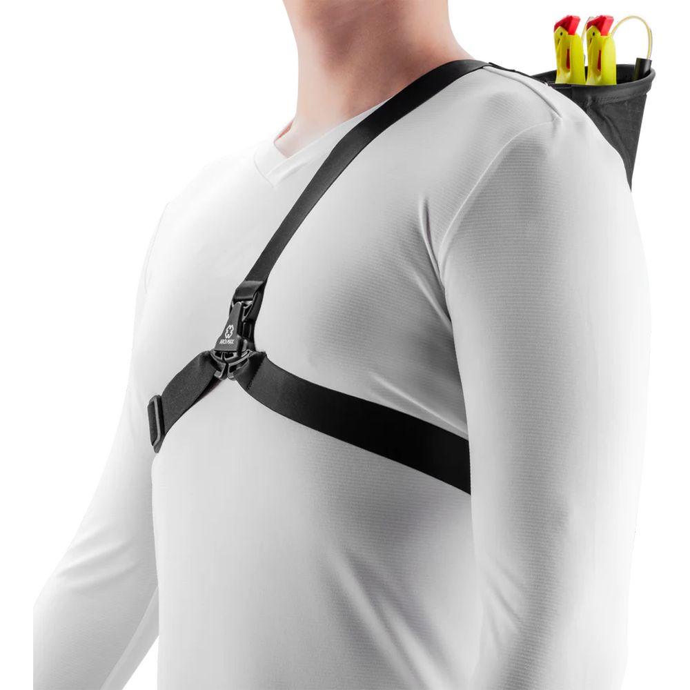 Leki Trail Running Quiver - Lightweight & Adjustable Running Pole Holder for Hiking & Trail Running - Perfect for Outdoor Adventures & Mountain Climbing