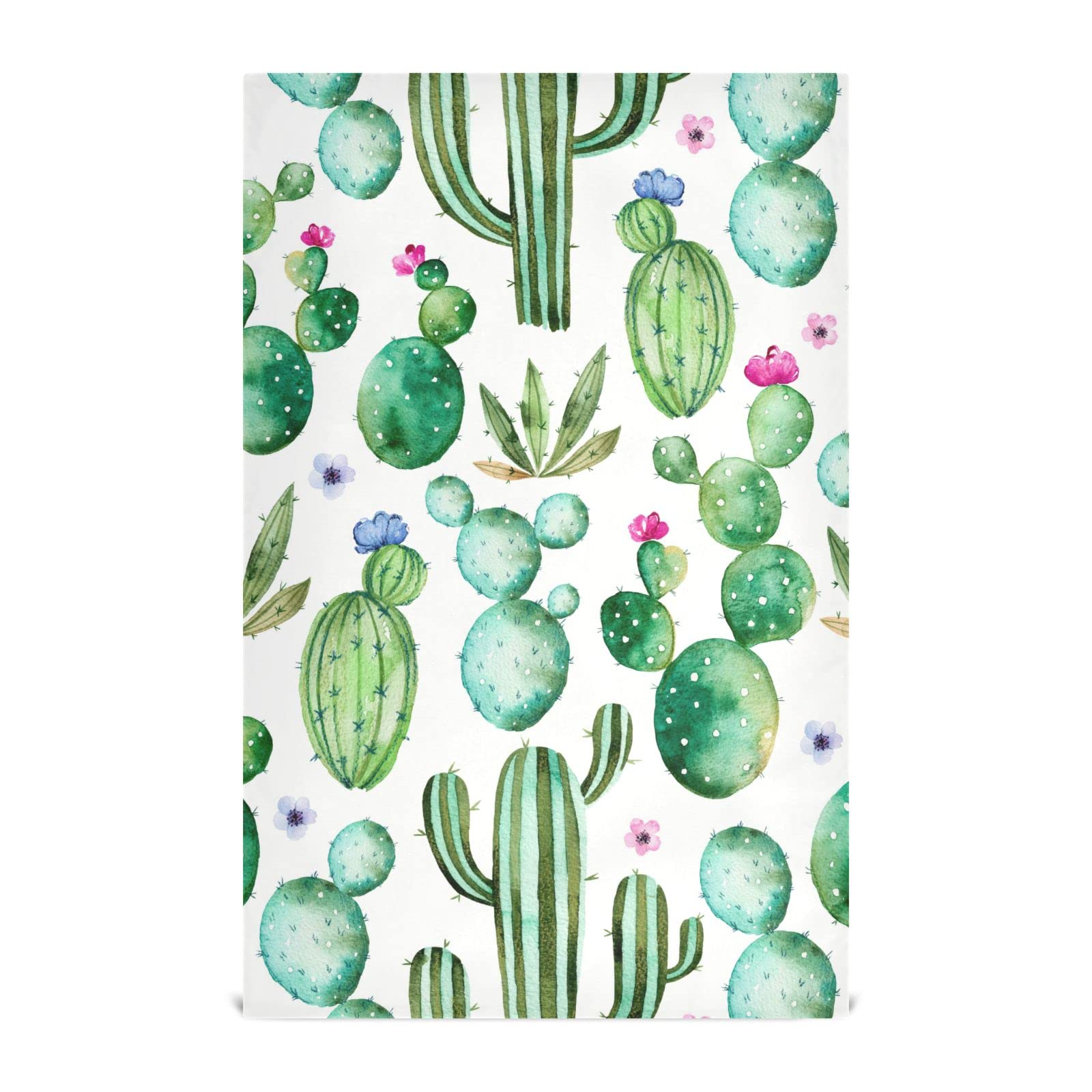 Cactus Kitchen Towels Set of 4 - Dish Drying & Decor for Sink, Baking