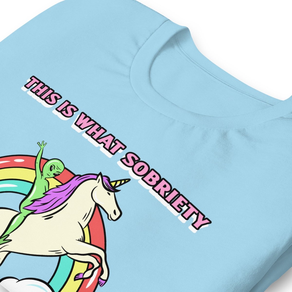 This Is What Sobriety Feels Like Unisex T-Shirt | Adventure Awaits Motivational Tee | Perfect for Recovery Support & Outdoor Activities