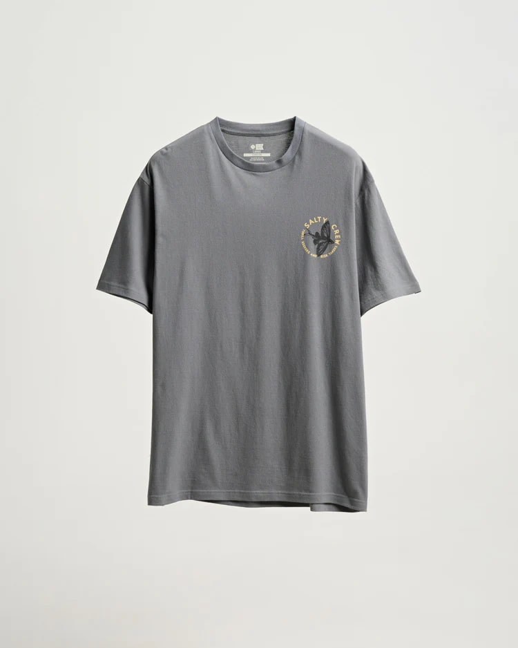 Salty Crew Fly By Standard Tee - Men's Comfortable Cotton T-Shirt for Surfing, Beach & Casual Wear | Perfect for Outdoor Activities & Everyday Style