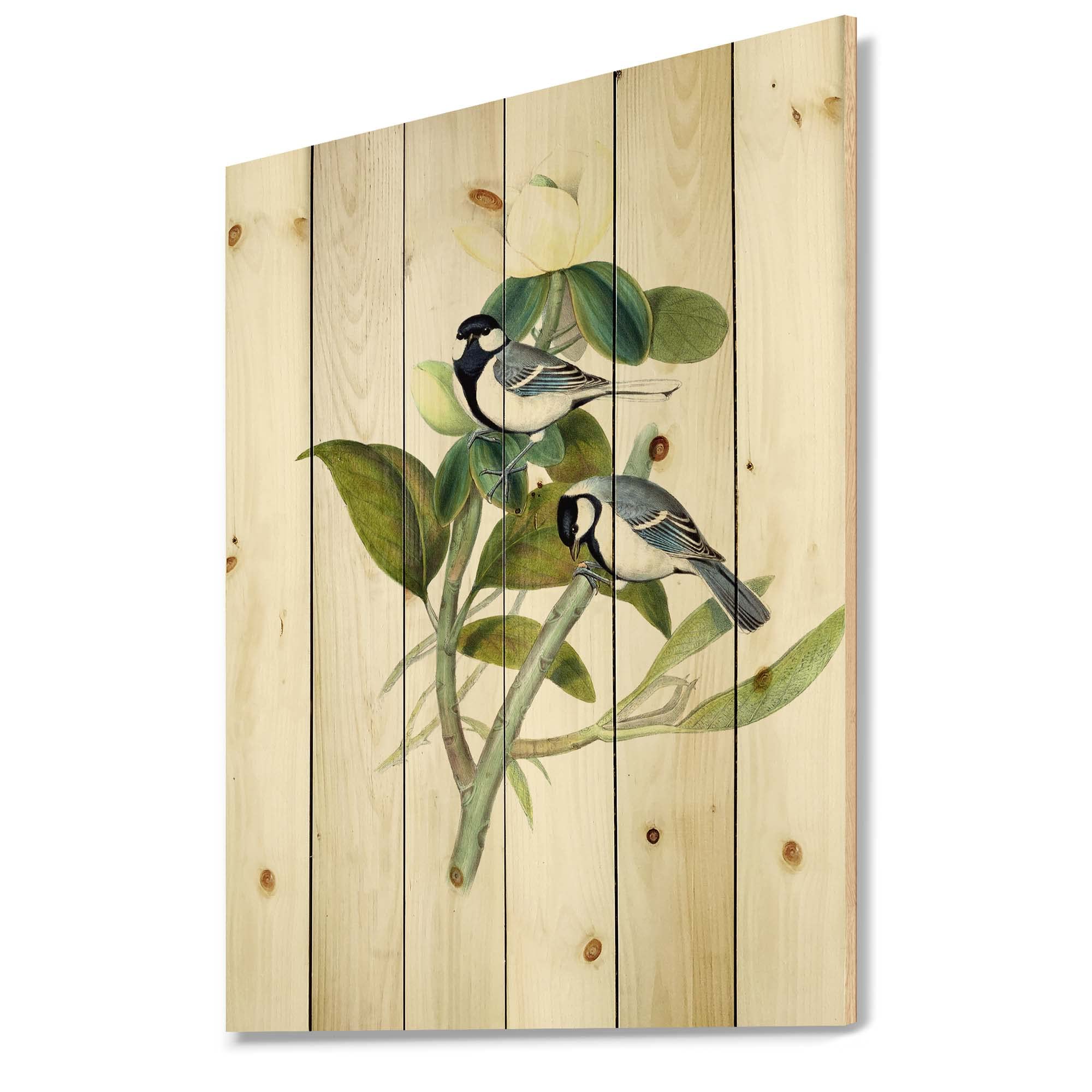 Vintage Countryside Animals Farmhouse Wood Wall Decor - Green Wood Wall Art, Large Animal Wood Panels Printed on Natural Pine - Perfect for Living Room, Bedroom & Rustic Home Decor