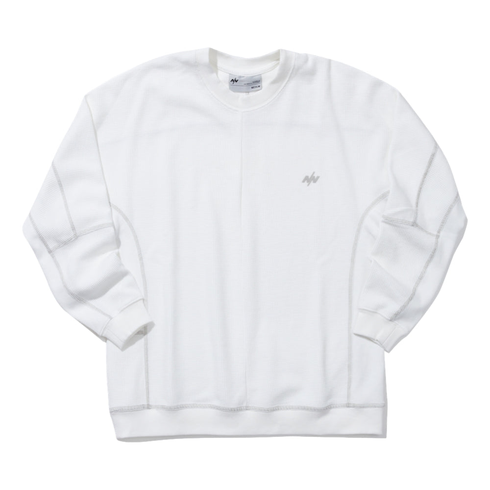 Nine Point Nine D&N Field Pullover - White | Lightweight & Water-Resistant Outdoor Jacket for Hiking, Camping & Everyday Wear
