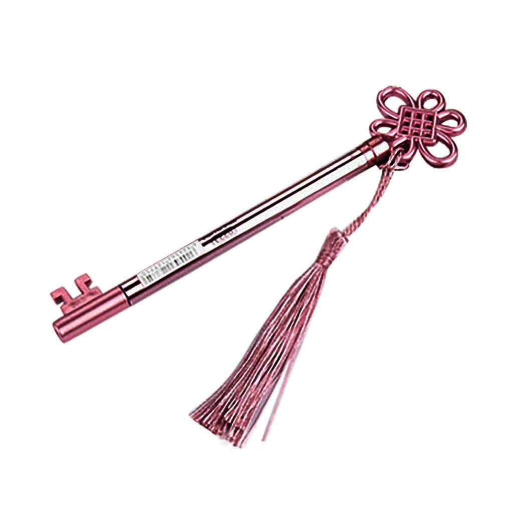 Kawaii Gel Pen 0.5mm Fine Point with Knot Design - 1PC Refillable School & Office Supplies for Note Taking, Journaling & Gift Giving
