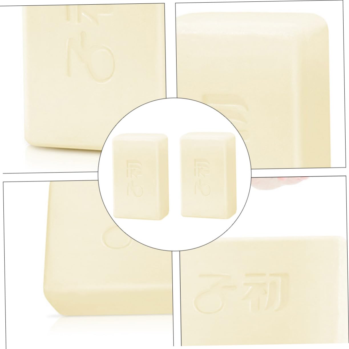 BIUDECO 4-Pack Laundry Soap Bars - Natural Clothes Cleaning Solid Soap for Hand Washing | Eco-Friendly Plastic-Free Laundry Detergent for Delicates, Travel & Camping
