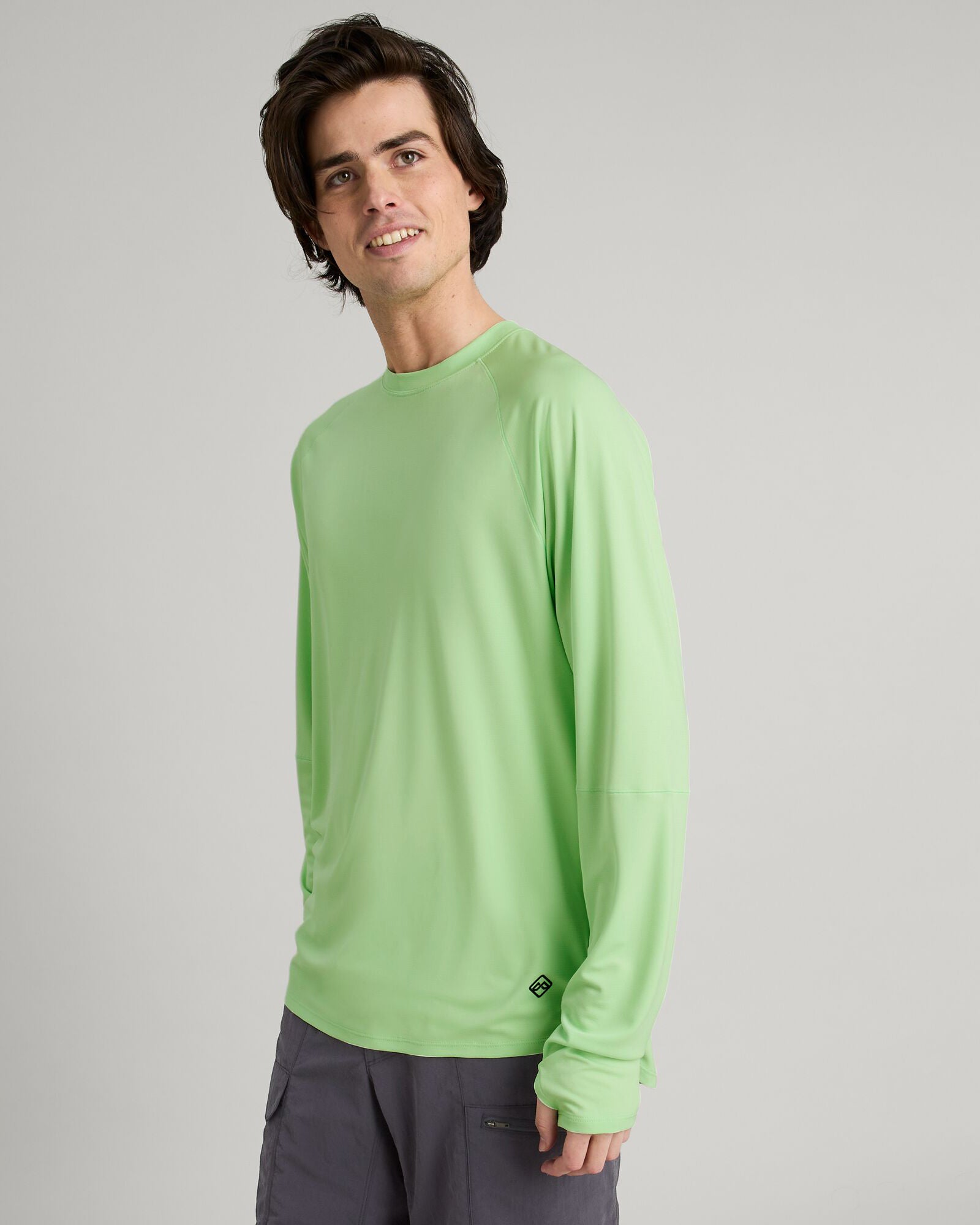 Men's SUN Stopper UPF 50+ Long Sleeve UV Protection Shirt - Lightweight Quick-Dry Sun Shirt for Hiking, Fishing & Outdoor Activities