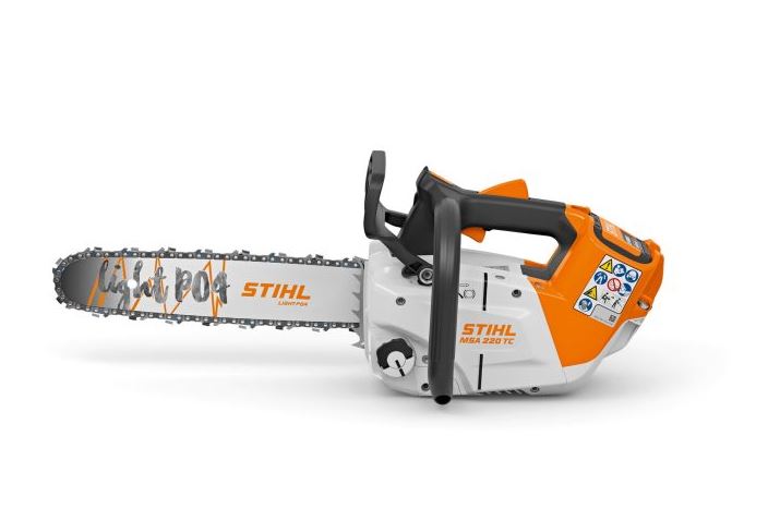 STIHL MSA220 T 40V Cordless Battery-Powered Chainsaw - Lightweight & Quiet for Home Yard, Garden, and Tree Trimming