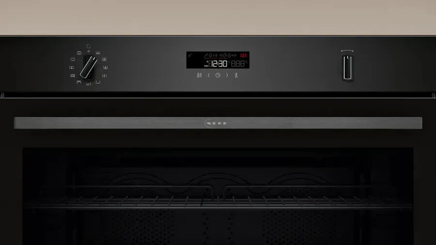 Neff N50 Built-In Pyrolytic Oven 90cm - Self-Cleaning Electric Oven with Advanced Cooking Functions | Perfect for Baking, Roasting & Family Meals