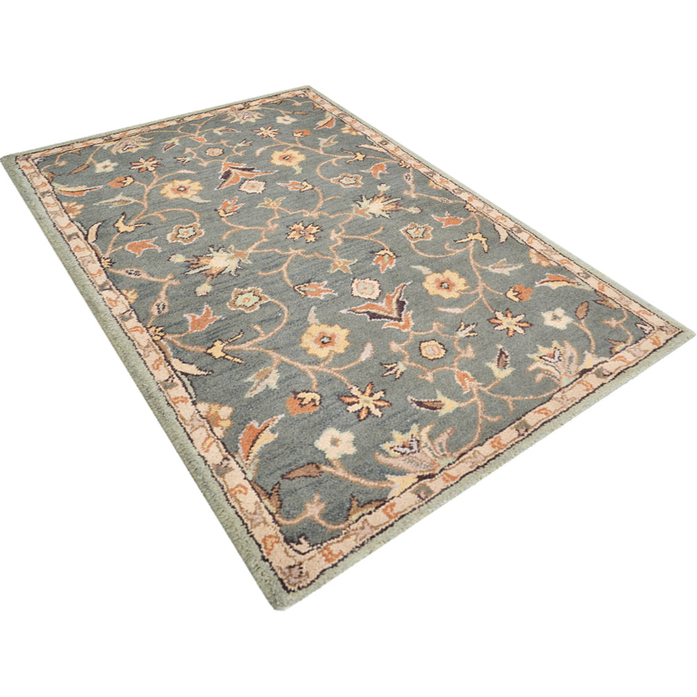 Premium Dahlberg Daisy Hand Tufted Rug - Soft & Durable Wool Area Rug for Living Room, Bedroom & Nursery Decor
