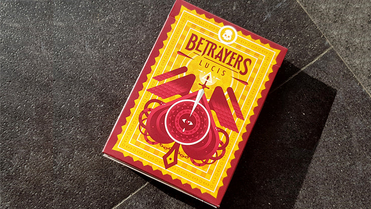 Premium Betrayers Lucis Playing Cards - Elegant Deck for Poker, Magic Tricks & Card Games - Perfect for Game Nights, Collectors & Professional Performers