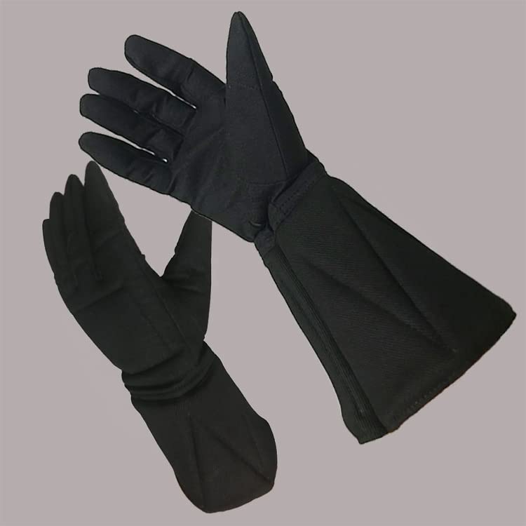 ASAki Washable Fencing Gloves - Breathable & Sweat-Absorbent Microfiber Leather Gloves for Men & Women - Perfect for Fencing Training, Sports & Outdoor Activities