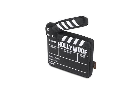 Hollywoof Cinema Collection - Plush Dog Director Board for Movie Night Fun | Perfect Gift for Dog Lovers & Film Enthusiasts | Great for Home Theater Decor & Pet Photo Props