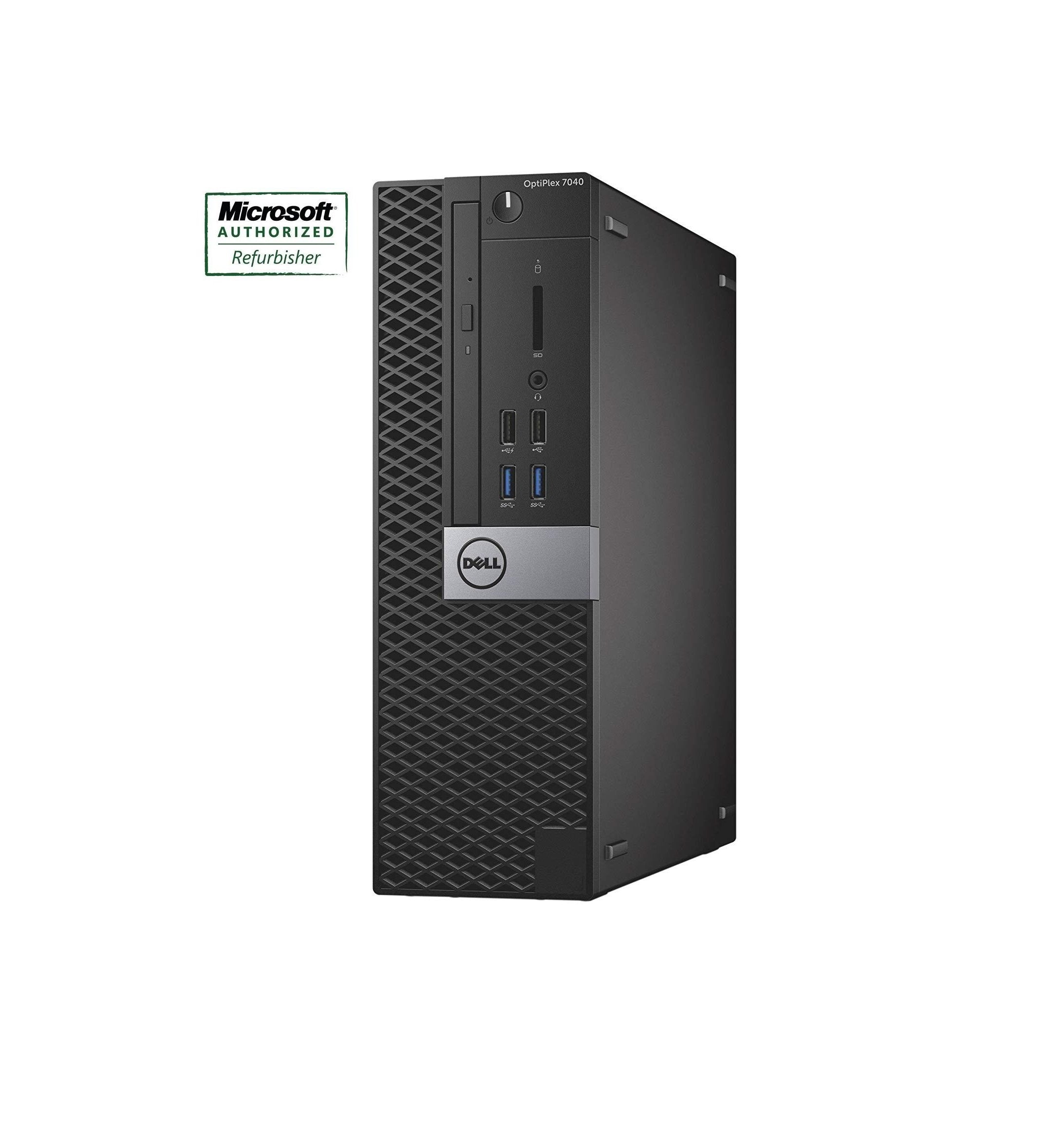 Refurbished Dell OptiPlex 7040 SFF Desktop PC - Intel Core i5-6400 2.7GHz, 16GB RAM, 256GB SSD, Windows 10 Pro | Ideal for Home Office, Business & Everyday Computing