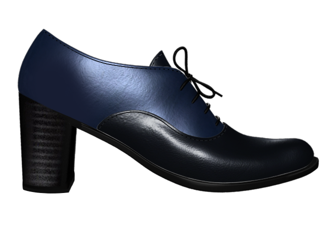 Holborn Block Heel Shoes - Comfortable Women's Chunky Heel Pumps for Work, Office & Special Occasions