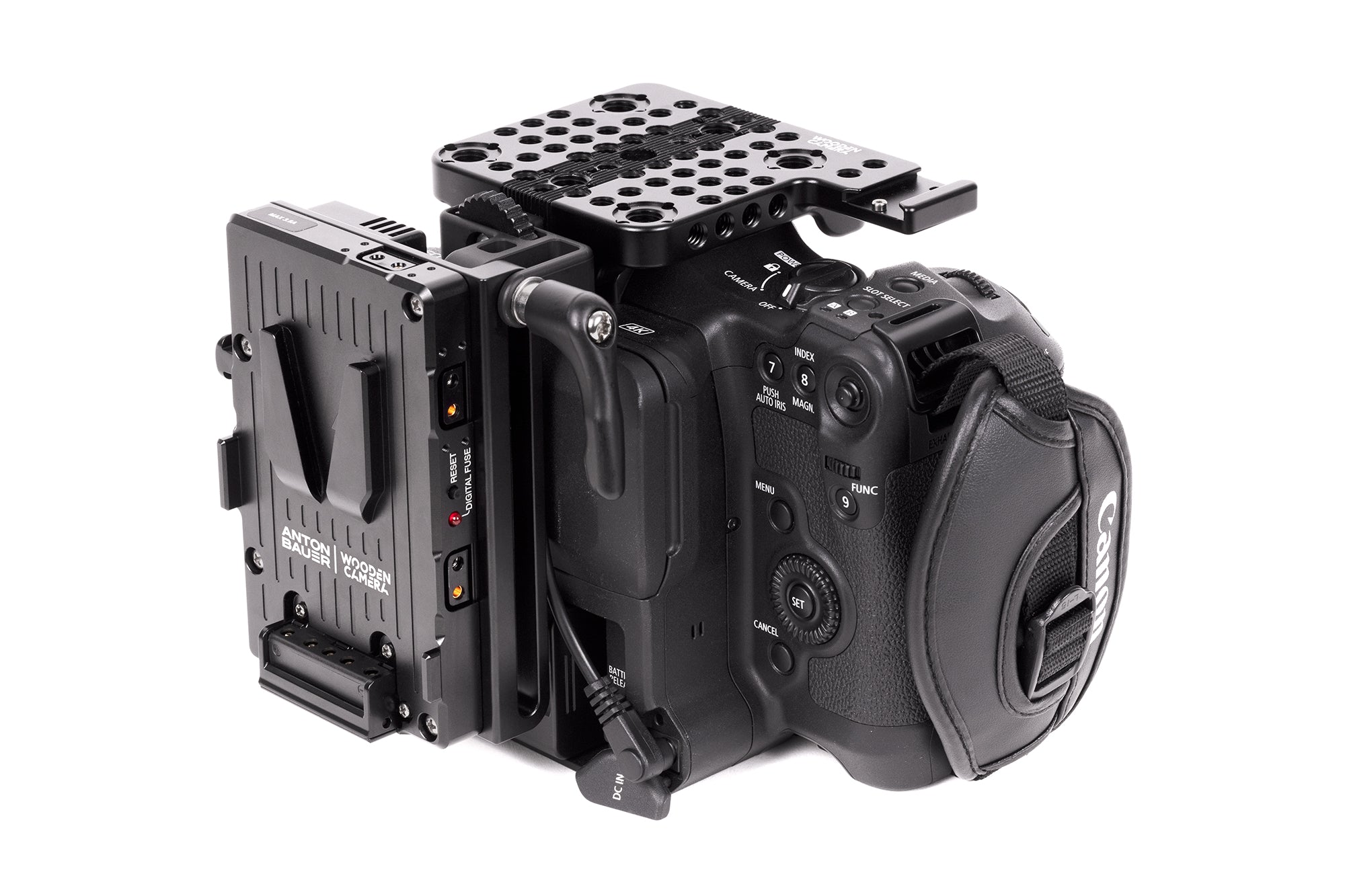Battery Slide Pro for Canon EOS C70/C80 - Replacement Camera Battery Grip with Extended Power - Perfect for Filmmaking, Vlogging & Professional Photography