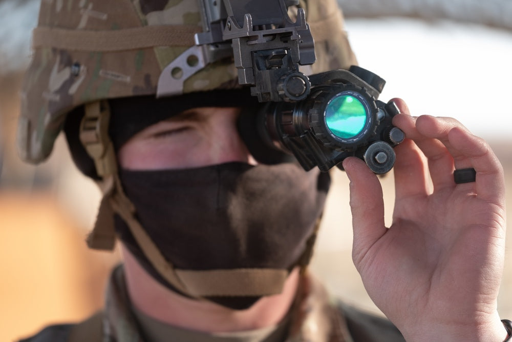 PVS 14 Night Vision Goggles - Gen 3 White Phosphor Military Grade - Compatible with All Tube Brands for Hunting, Surveillance & Outdoor Adventures