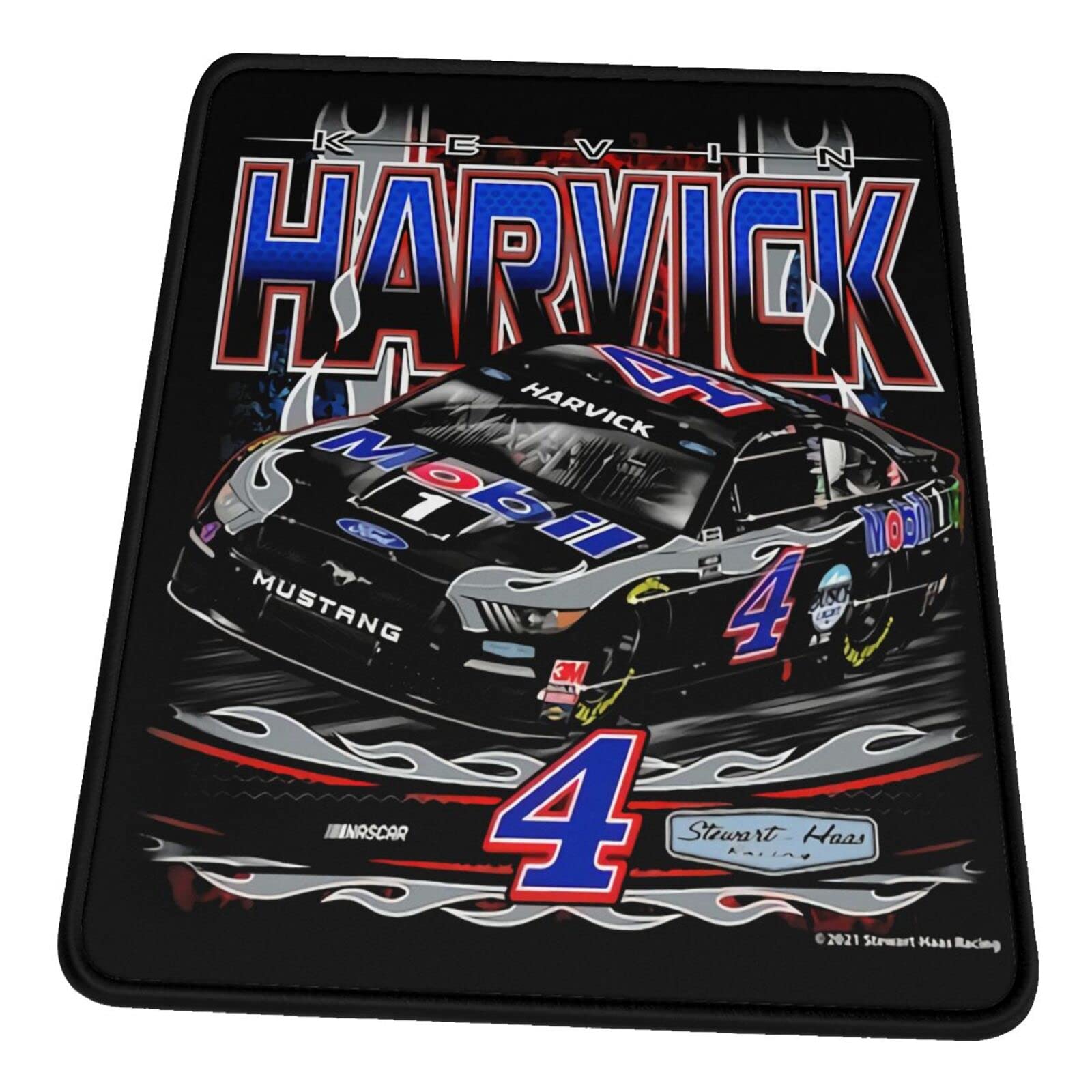 Kevin Harvick #4 Racing Mouse Pad - Non-Slip Water Resistant Desk Mat for Laptop & Computer | Premium Office Accessories for Gaming & Workstations | Perfect for Home Office, Gaming Setup & Work Desks