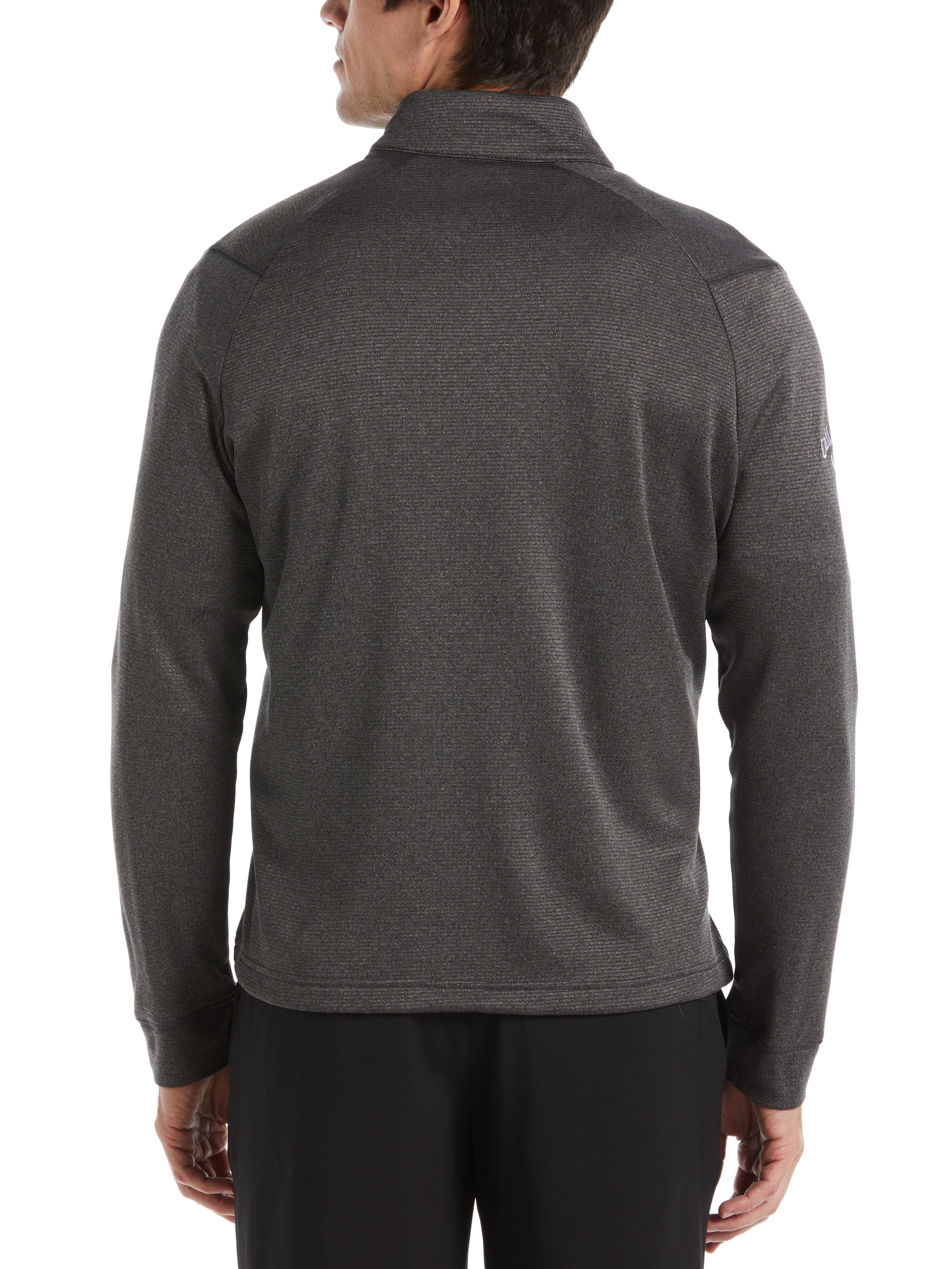 Men's Waffle Knit 1/4 Zip Golf Pullover Sweater - Lightweight & Breathable for Golfing, Casual Wear & Outdoor Activities