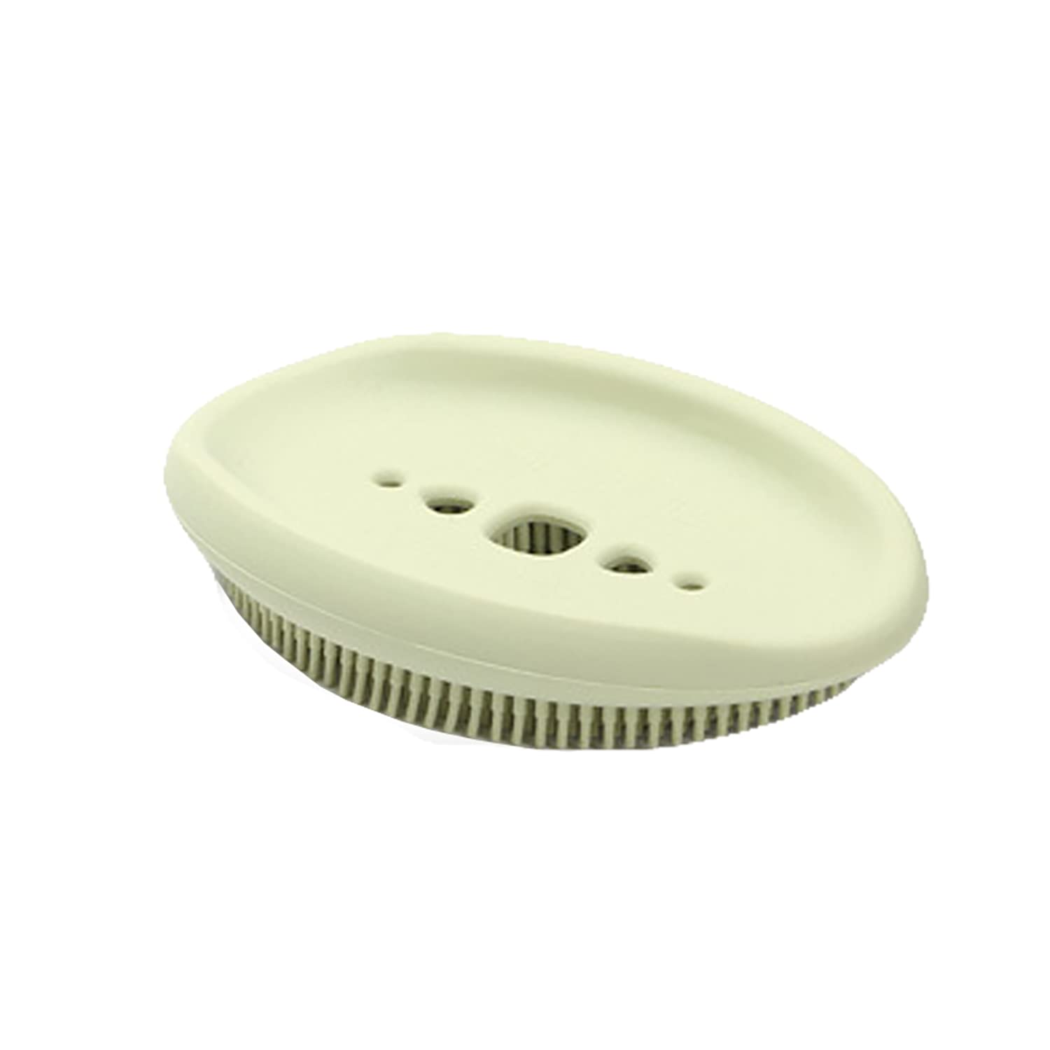 Silicone Soap Dish with Brush - Non-Slip Soap Holder & Drainer for Shower, Bathroom - Keeps Soap Bars Dry & Clean - Green & Multi-Color Options - Perfect for Bathroom Organization & Travel Use