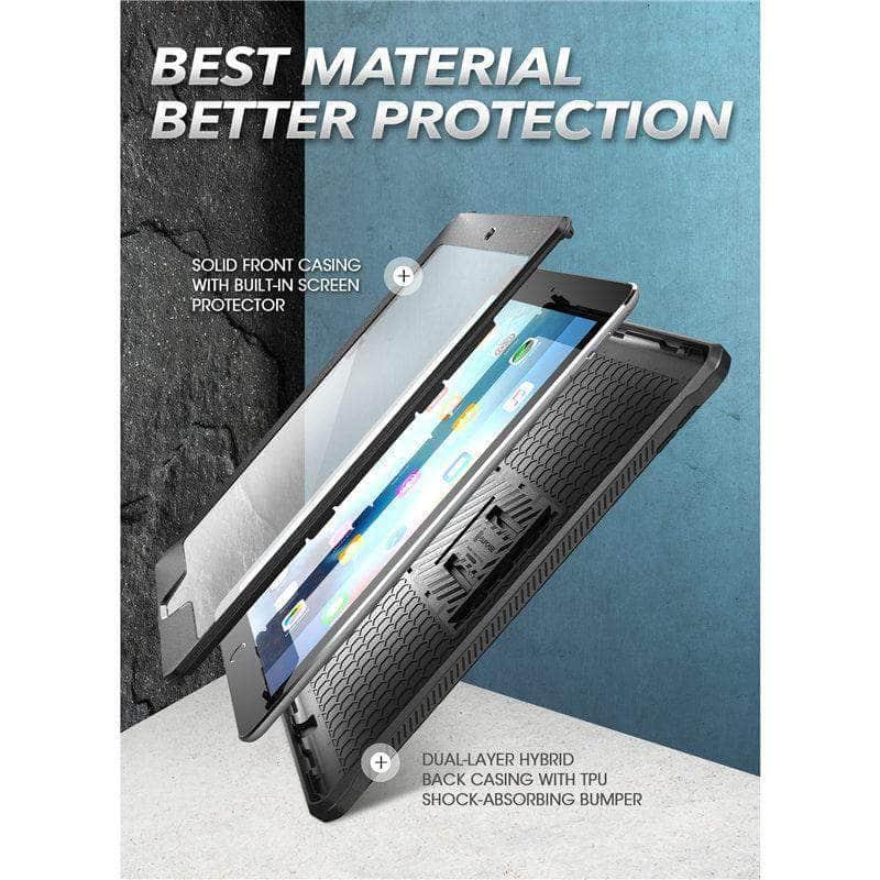 SUPCASE UB PRO Rugged Case for iPad 10.2 (7th/8th Gen 2019/2020) - Shockproof Cover with Built-in Screen Protector | Perfect for Outdoor, Travel & Kids Use