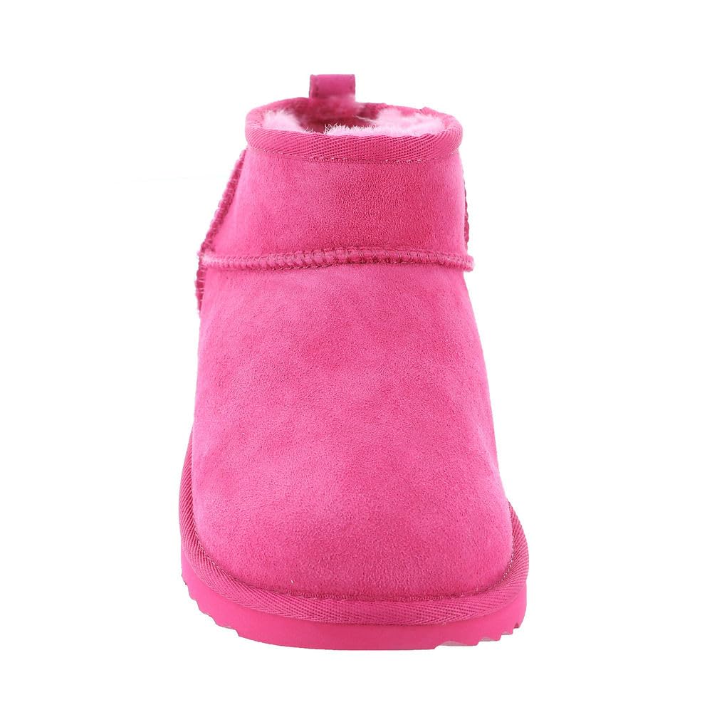 UGG Kids' Classic Ultra Mini Boot - Waterproof Winter Snow Boots for Girls & Boys | Warm Fleece Lined Ankle Booties for Cold Weather | Perfect for School, Outdoor Play & Snow Days