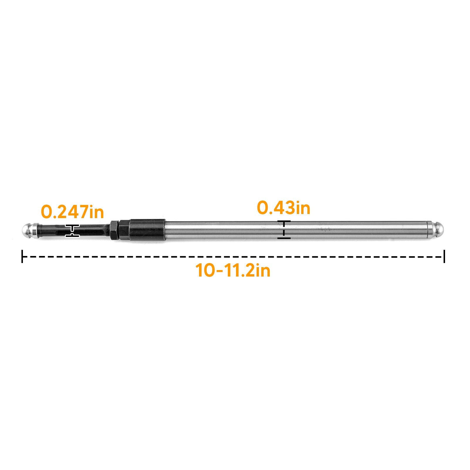 1984-1999 Harley-Davidson Evo Evolution Big Twin Quick Adjustable Pushrod Kit - Motorcycle Engine Upgrade & Maintenance Parts for Harley Davidson Touring & Custom Bikes