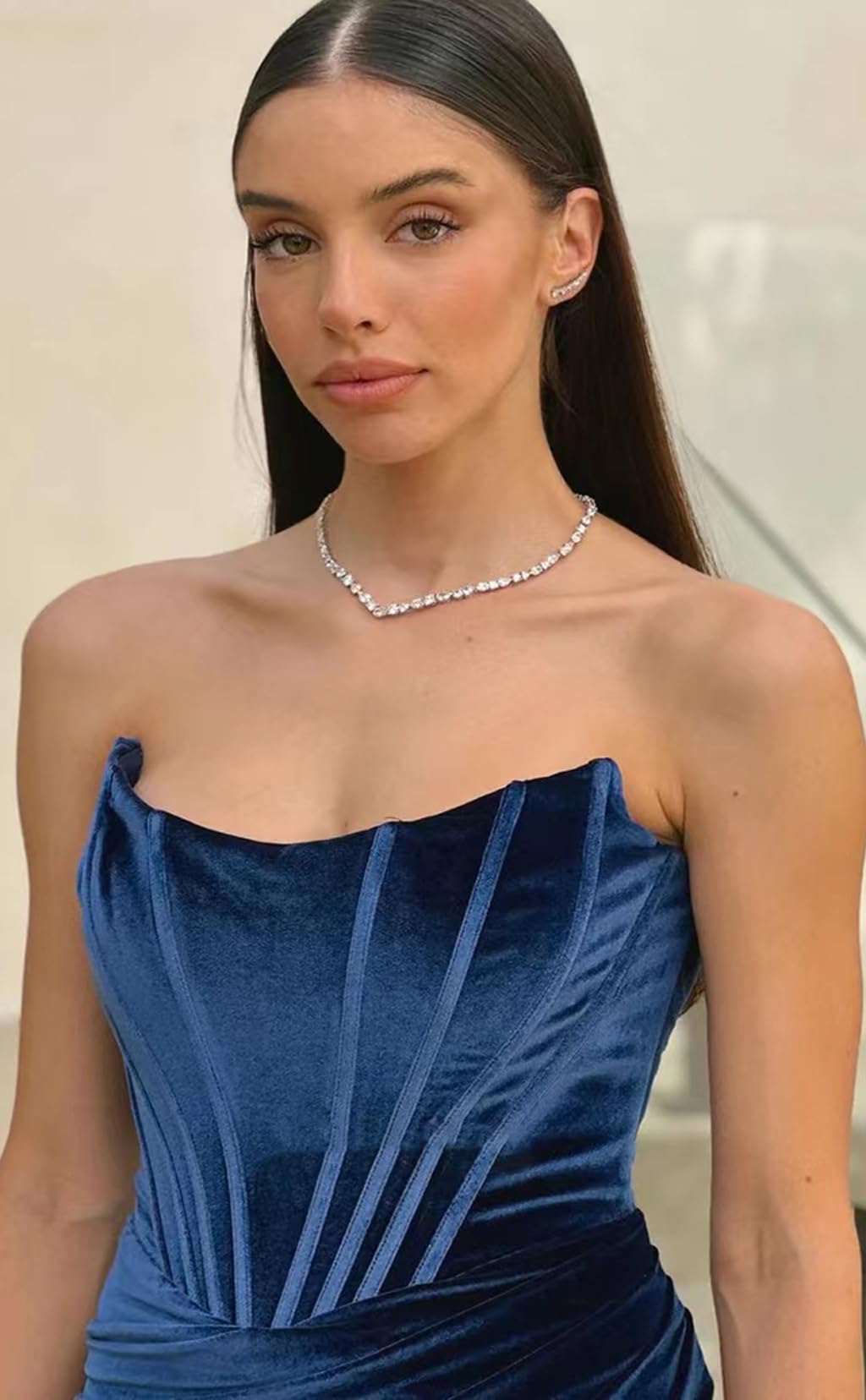 Elegant Wedding Jumpsuit with Removable Skirt & Lace Bodice - Long Train Formal Pant Suit for Brides, Bridesmaids & Special Occasions | Perfect for Church Ceremonies, Garden Weddings & Evening Galas