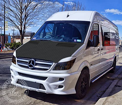 Cobra Auto Accessories Diamond Pattern Car Hood Bra Cover for Mercedes Dodge Sprinter 2007-2013 Models | UV Protection & Paint Shield | Perfect for Road Trips & Car Shows
