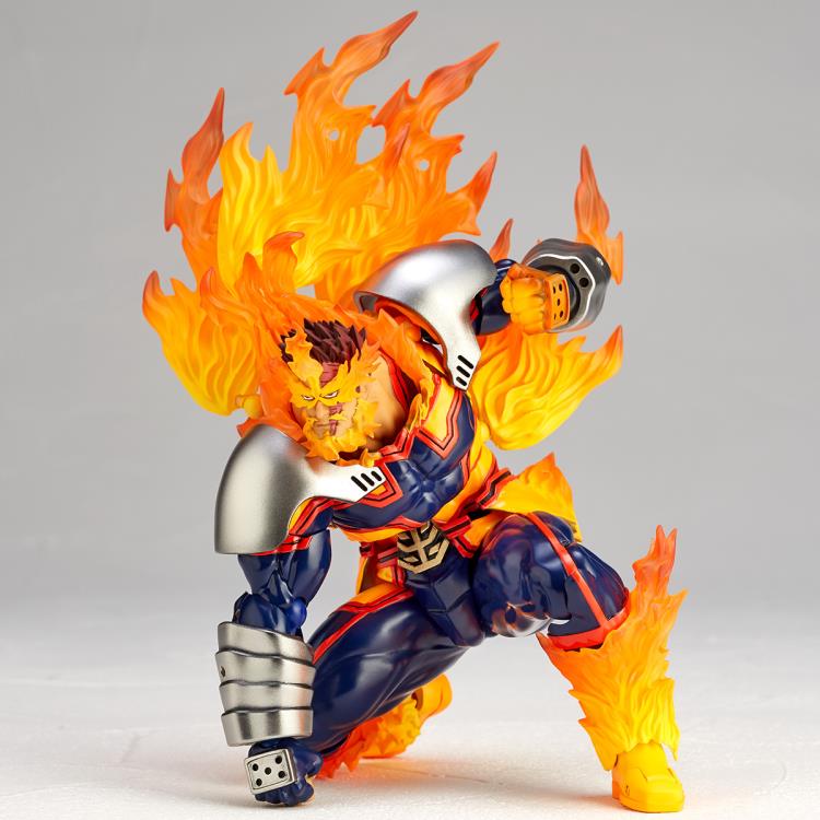 Amazing Yamaguchi Revoltech Endeavor Action Figure - My Hero Academia Collectible Toy for Display & Play - Perfect for Anime Fans & Collectors