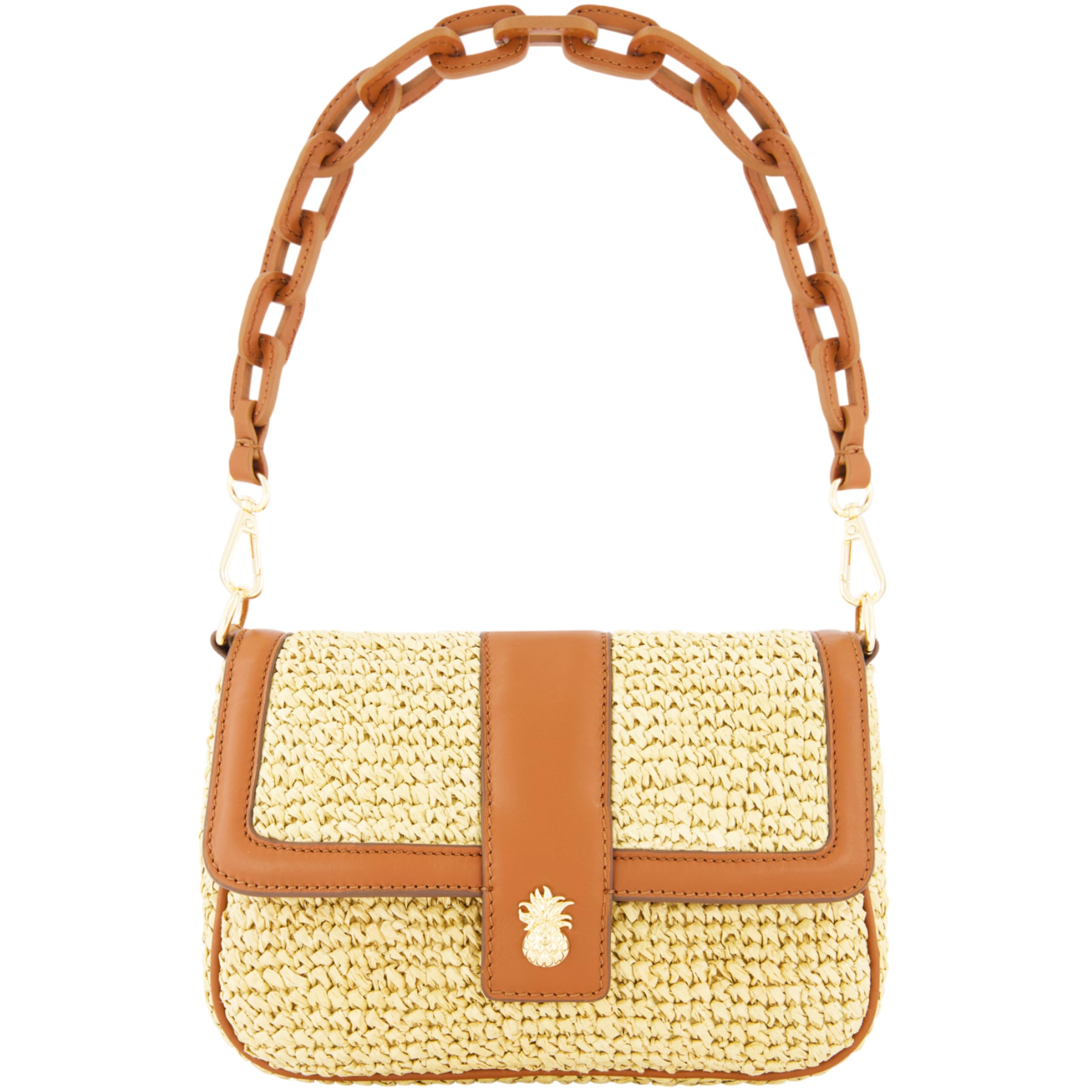 Tommy Bahama Women's Crossbody Bag - Small Flap Shoulder Handbag with Adjustable Strap & Leather Trim - Perfect for Travel, Shopping & Everyday Use