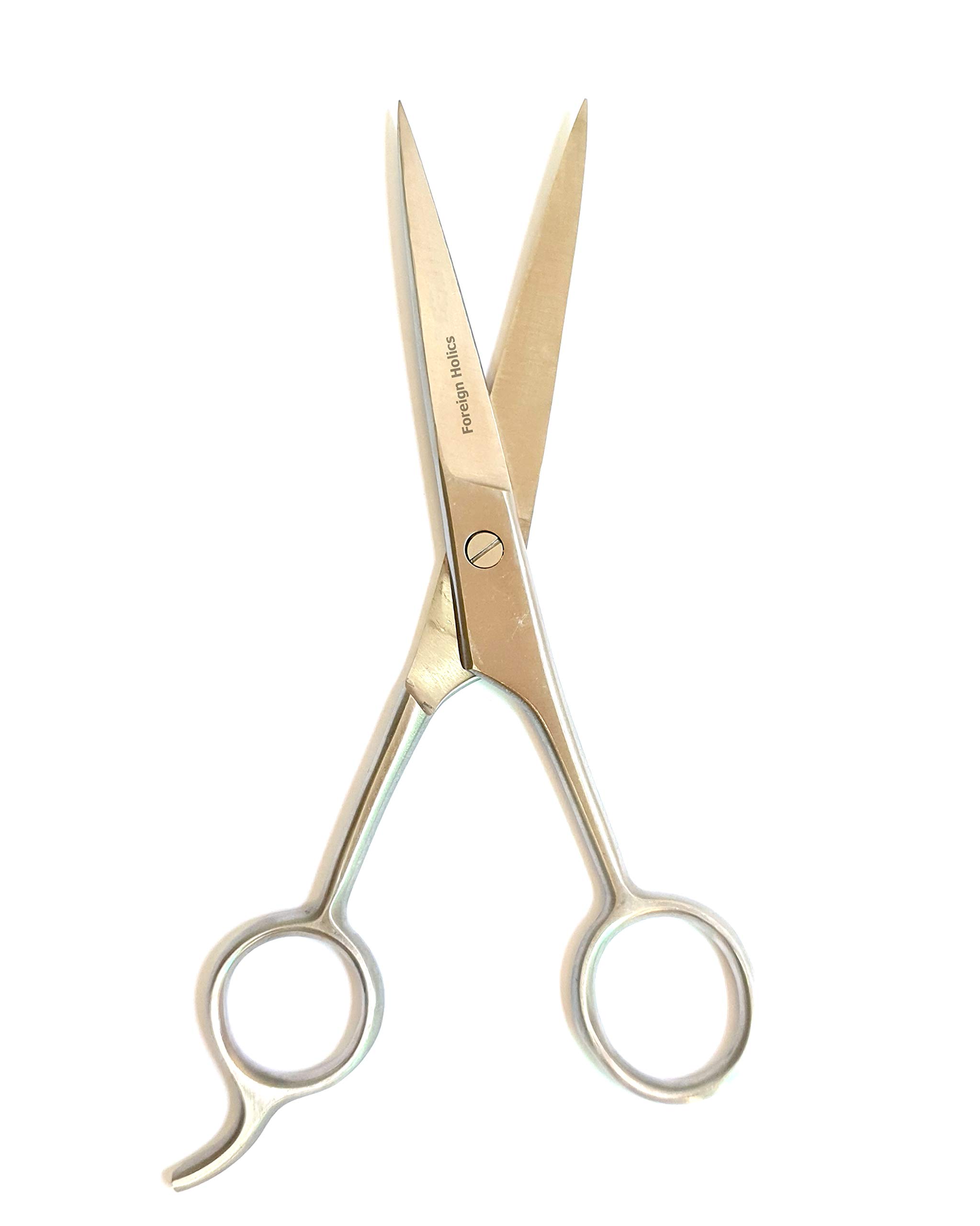 Professional Stainless Steel Hair Cutting Scissors 6.5 Inch - Salon & Barber Shears for Precision Haircuts, Styling & Trimming - Perfect for Hairstylists, Barbers & Home Use