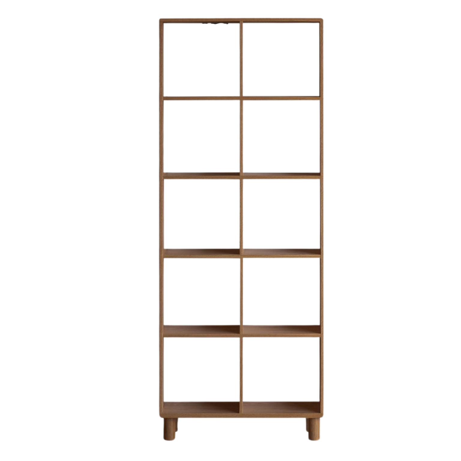 Oak & Beech Solid Wood Modular Bookshelf - Customizable Storage for Home Office, Living Room & Bedroom