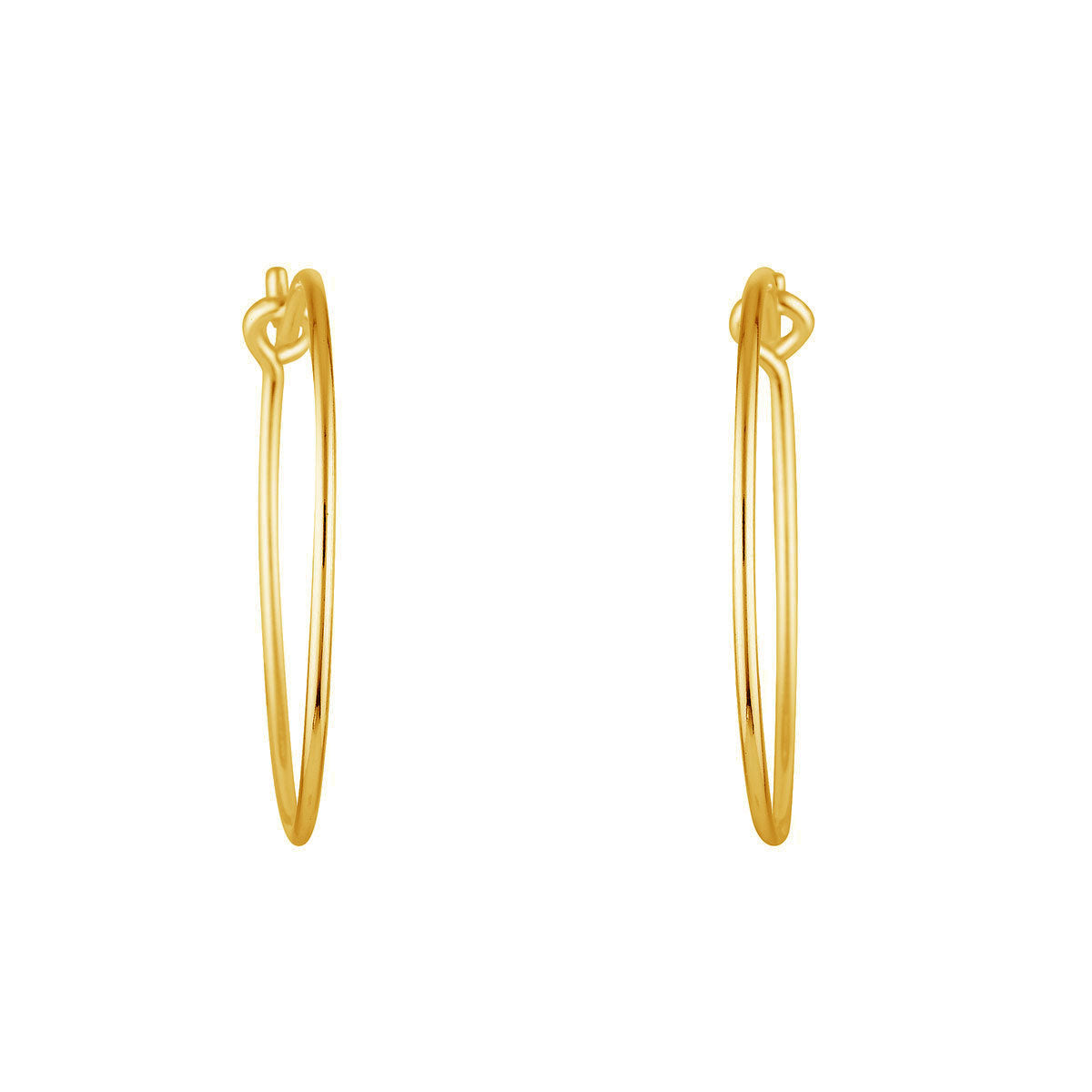 Large Gold Hoop Earrings for Women - Elegant Statement Jewelry for Parties, Weddings & Everyday Wear | 24K Gold Plated Fashion Accessories