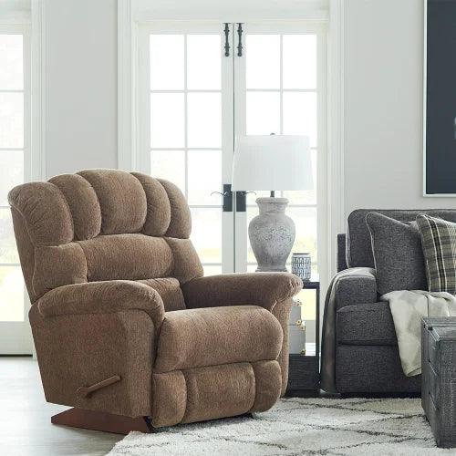 STE Randell Recliner 777 10 D1267 68 - Premium Comfort Reclining Chair for Living Room, Home Theater & Office - Ergonomic Design with Soft Cushions & Easy Operation