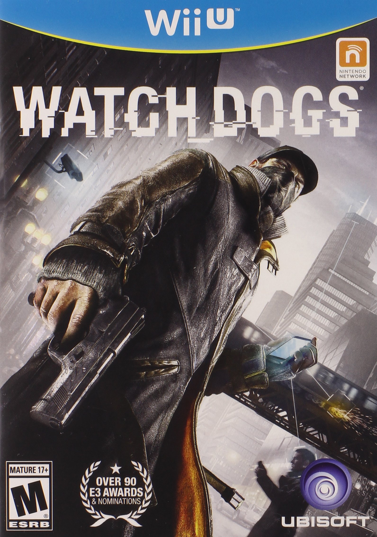 Watch Dogs for Nintendo Wii U - Open World Action Adventure Game - Perfect for Stealth Missions & Urban Exploration