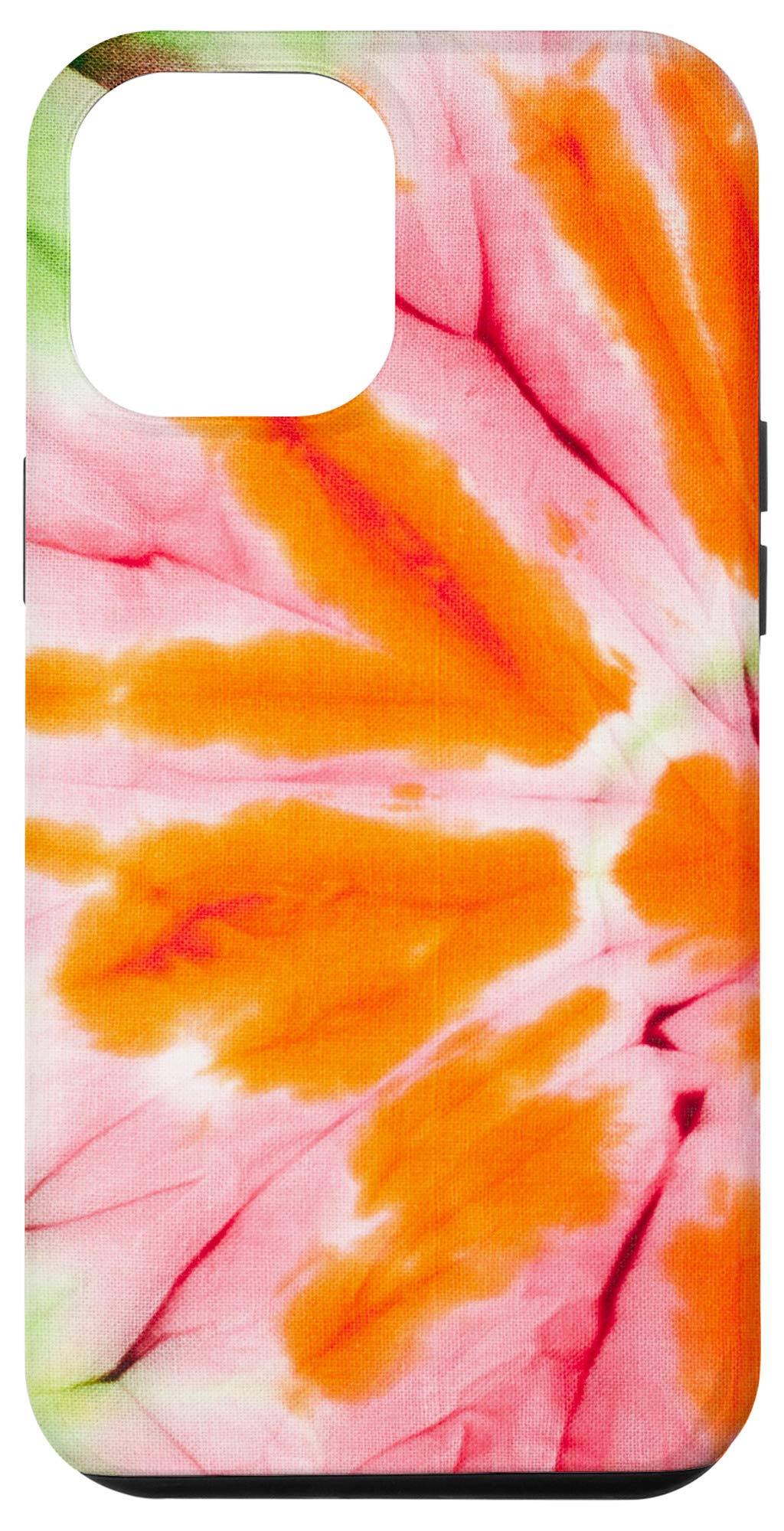iPhone 12 Pro Max Tie Dye Phone Case - Watermelon Print Protective Cover - Stylish & Durable Case for Women & Men - Perfect for Summer, Beach & Festival Outfits