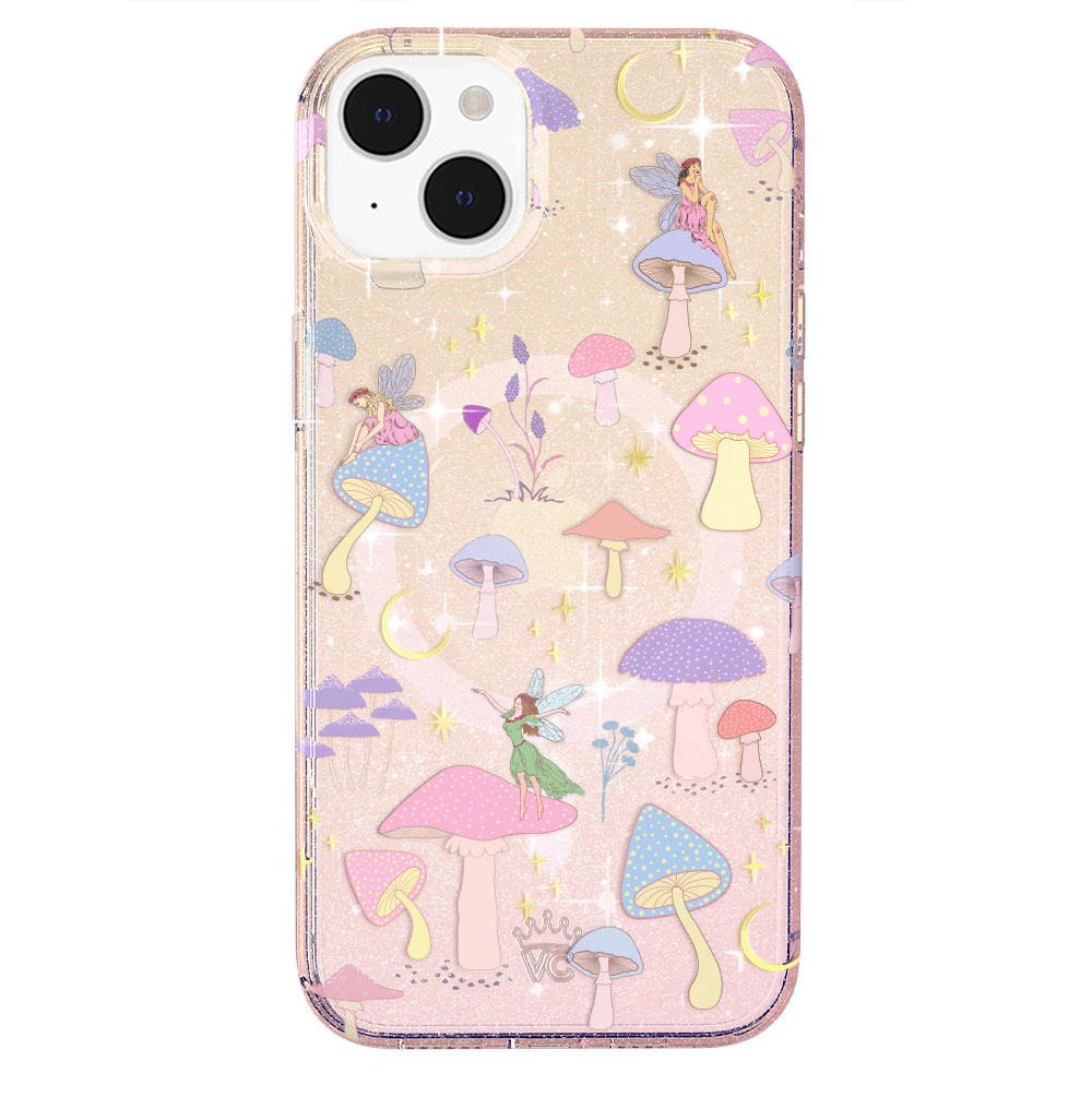 Enchanted Mushroom Design iPhone Case - Magical & Unique Phone Cover for iPhone 13/12/11/XR - Perfect for Nature Lovers & Fantasy Enthusiasts