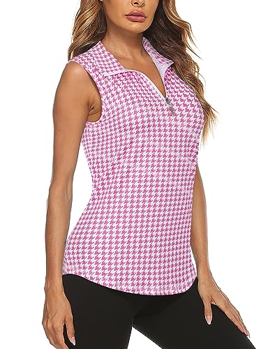 Houndstooth Pink