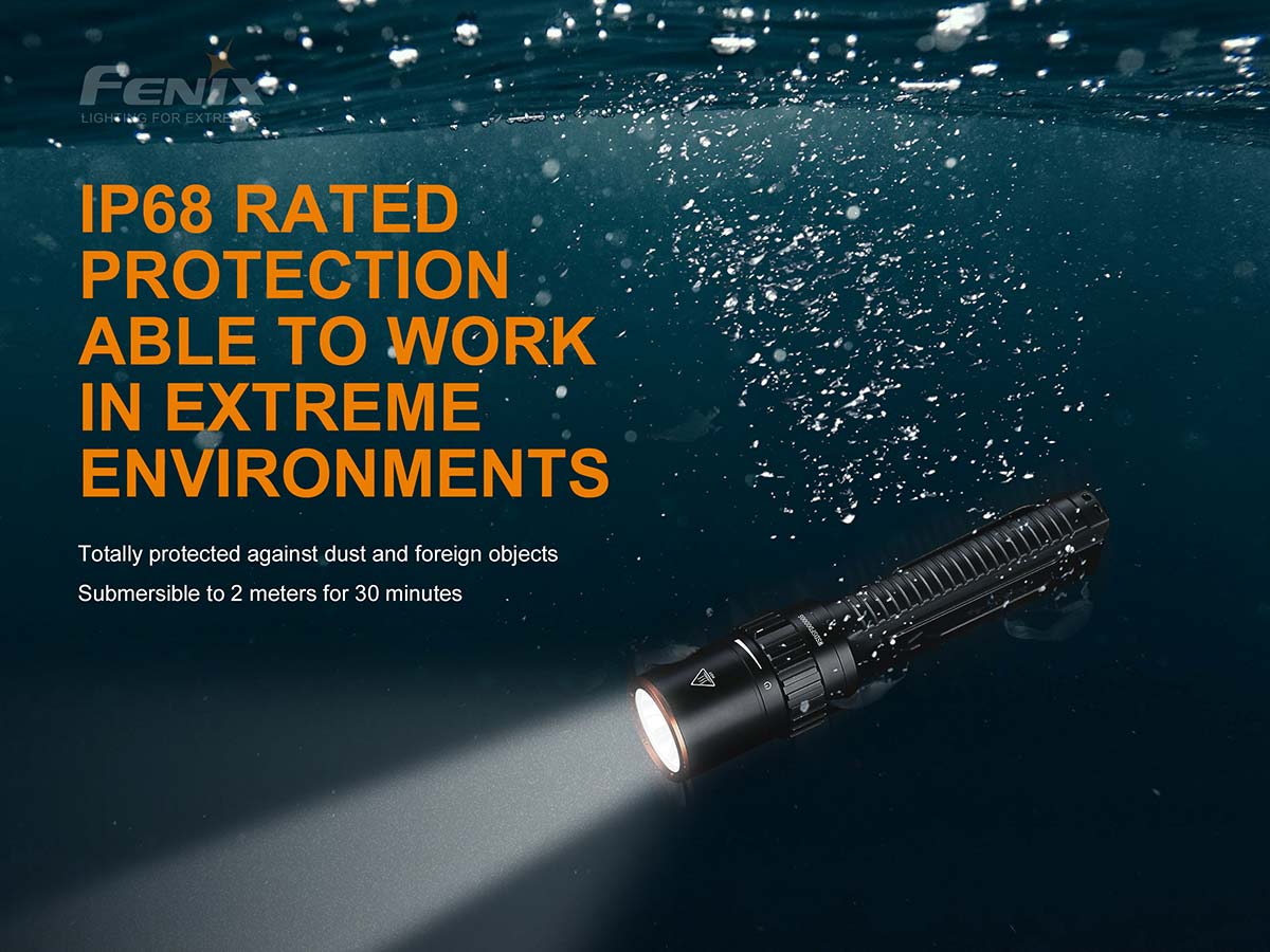 Fenix LD42 High-Powered LED Flashlight - 1000 Lumens, Waterproof, Rechargeable - Perfect for Camping, Hiking & Emergency Use (Discontinued Model)