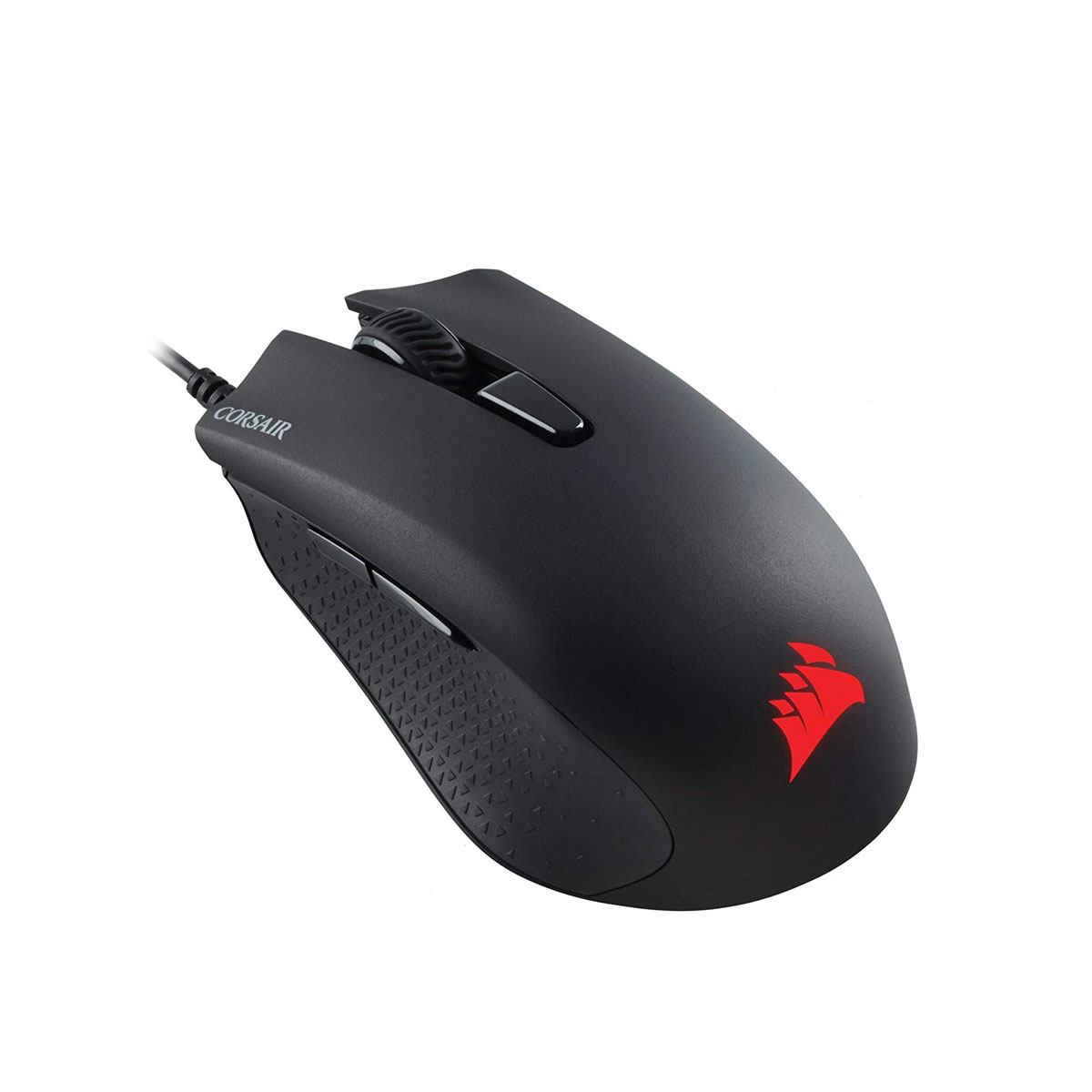 Corsair Harpoon RGB Pro Wired Optical Gaming Mouse - Lightweight, 12,000 DPI, 6 Programmable Buttons - Perfect for FPS, MOBA, and MMO Gaming