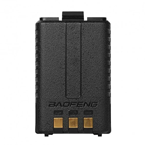 Original BAOFENG UV-5R Two-Way Radio Battery & BF-S112 Speaker - Compatible with UV-5R Walkie Talkies - Durable Communication Accessories for Outdoor Adventures, Construction Sites & Emergency Preparedness