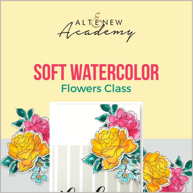 Soft Watercolor Flowers Painting Class - Learn Floral Art Techniques for Beginners & DIY Home Decor