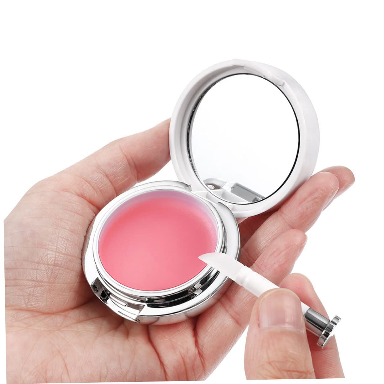 BIUDECO 3-Piece Mini Sample Jars with Lids - Portable Cosmetic Storage Containers for Travel, Makeup, Skincare & DIY Samples