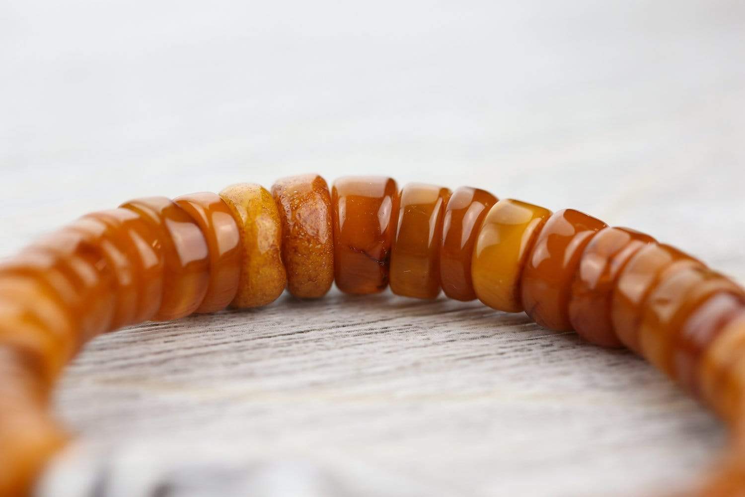 Natural Baltic Amber Dzi Bead Bracelet for Healing & Protection - Perfect for Meditation, Yoga & Spiritual Wellness