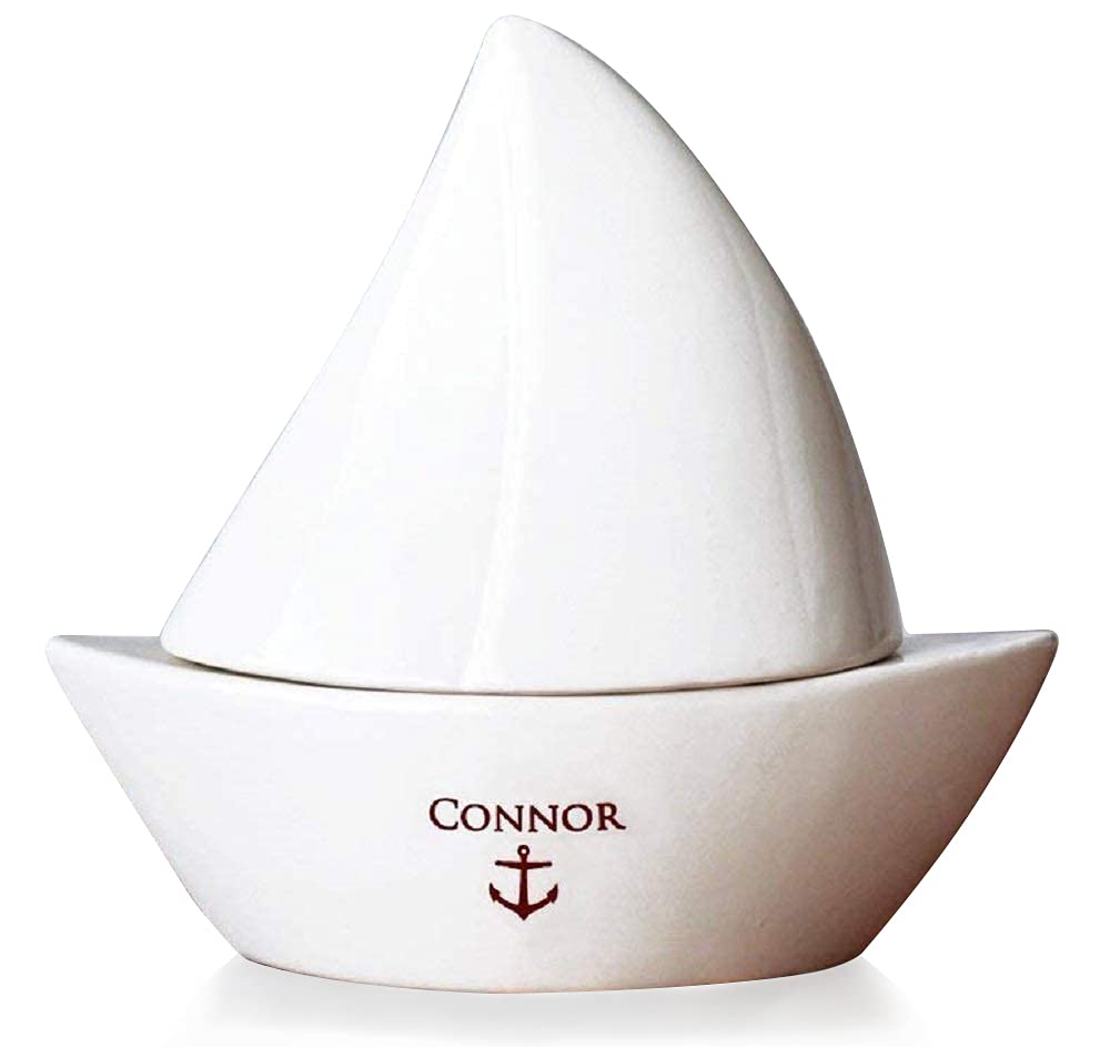 Personalized Sailboat Box - Unique Baptism, Baby & First Communion Gift - Perfect for Christenings, Newborns & Religious Celebrations